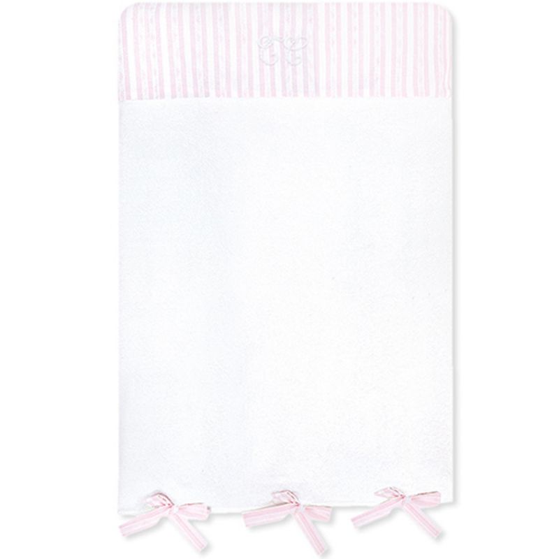 Housse de matelas à langer Garda rose (75 x 55 cm) Tartine et Chocolat