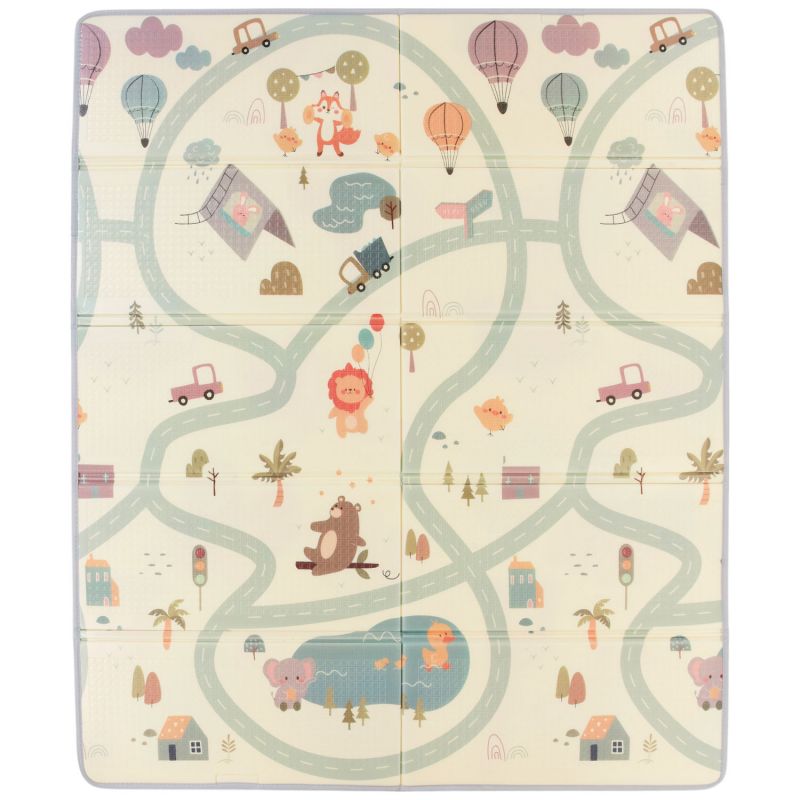 Tapis de jeu XXL réversible (150 x 180 cm) Tinéo Produit 3
