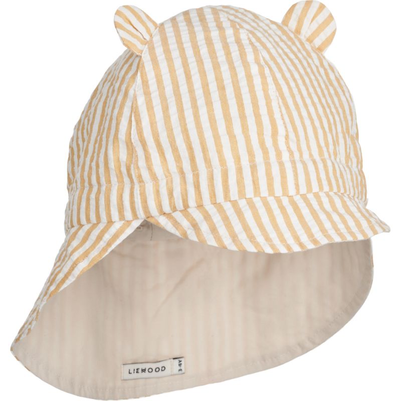 Casquette protège nuque Gorm Yellow Mellow (1-2 ans) Liewood