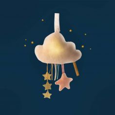 Nuage lumineux à suspendre La petite école de danse