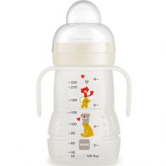 Biberon de transition débit 3 rapide (220 ml) - MAM