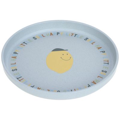 Assiette en polypropylène et cellulose Happy Fruits Citron