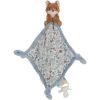 Doudou attache sucette carré renard Forest Friends  par Little Dutch