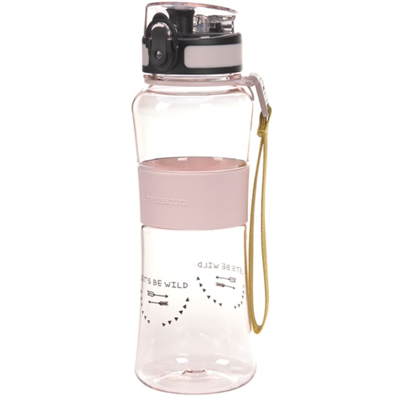 Gourde enfant rose Adventure (550 ml) Lässig