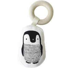 Hochet de dentition en bois Pingouin  par Wee Gallery