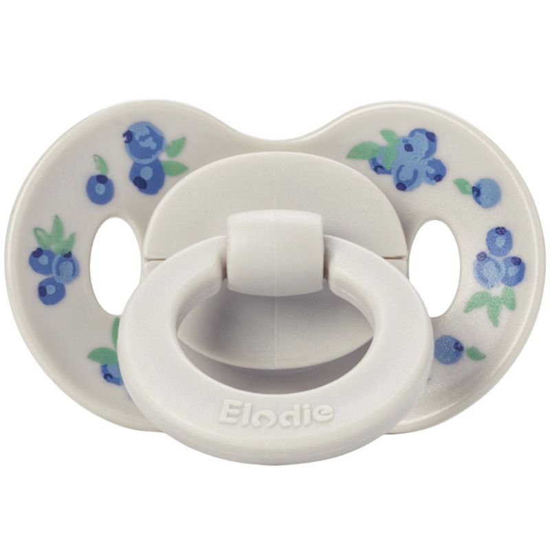 Lot de 2 sucettes symétriques en silicone Binky Blueberry Bliss (3 mois et +) Elodie Details Produit 4