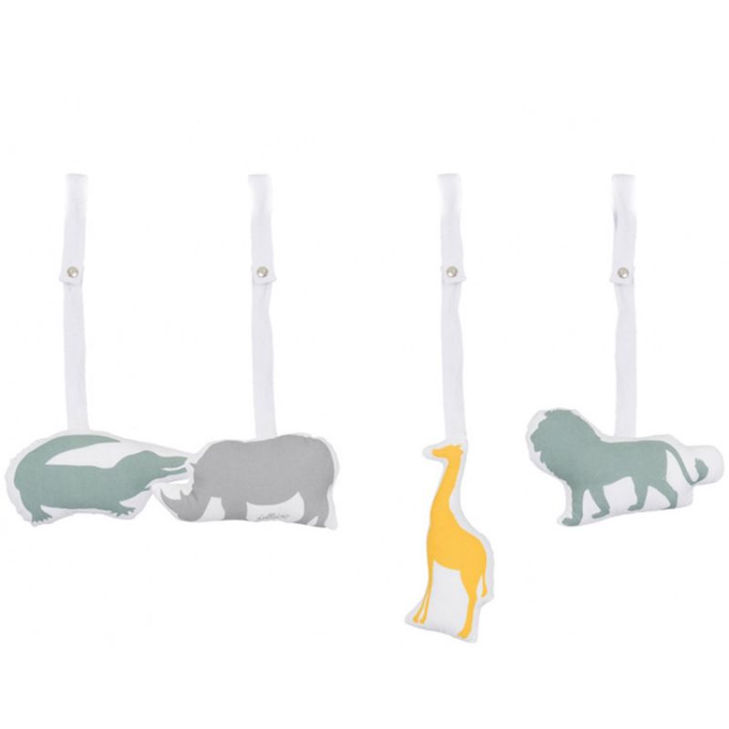 Jouets pour arche d'activités Safari (4 pièces) Jollein