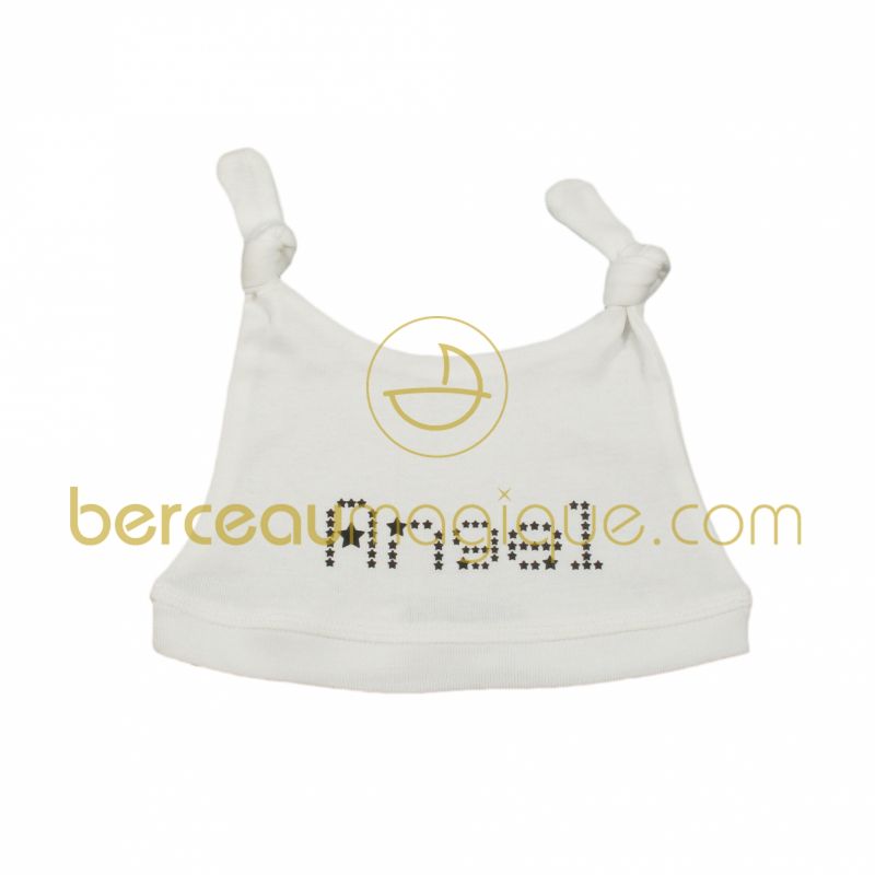 Bonnet blanc 2 oreilles Angel 