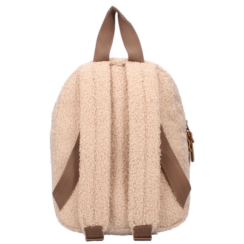 Sac à dos enfant Comfort Friends Ourson bouclette beige (27 cm) Kidzroom Produit 3