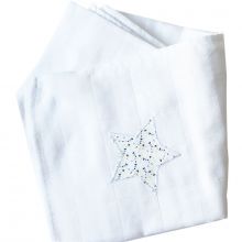 Lange Graphic étoile (65 x 65 cm)  par Le petit rien