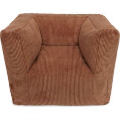 Fauteuil pouf Corduroy Caramel - Jollein