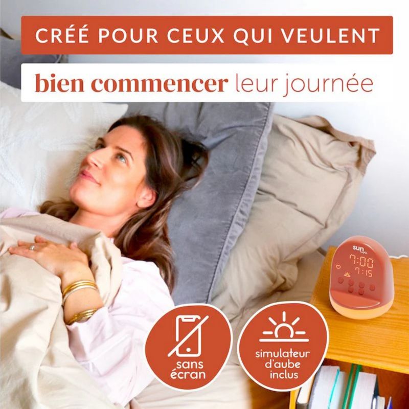 Réveil Sun terracotta (10 ans et+) Morphée Ambiance 6