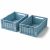 Variation Bleu du produit Lot de 2 caisses de rangement Weston M Beach Blue de la marque Liewood