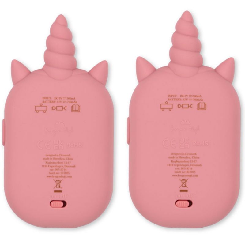 Paire de talkie-Walkie Licorne Glitter Konges Slojd Produit 3