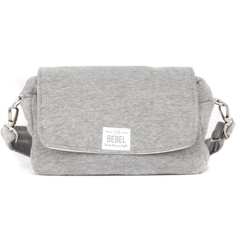 Mini sac à langer gris chiné New Jersey BEBEL