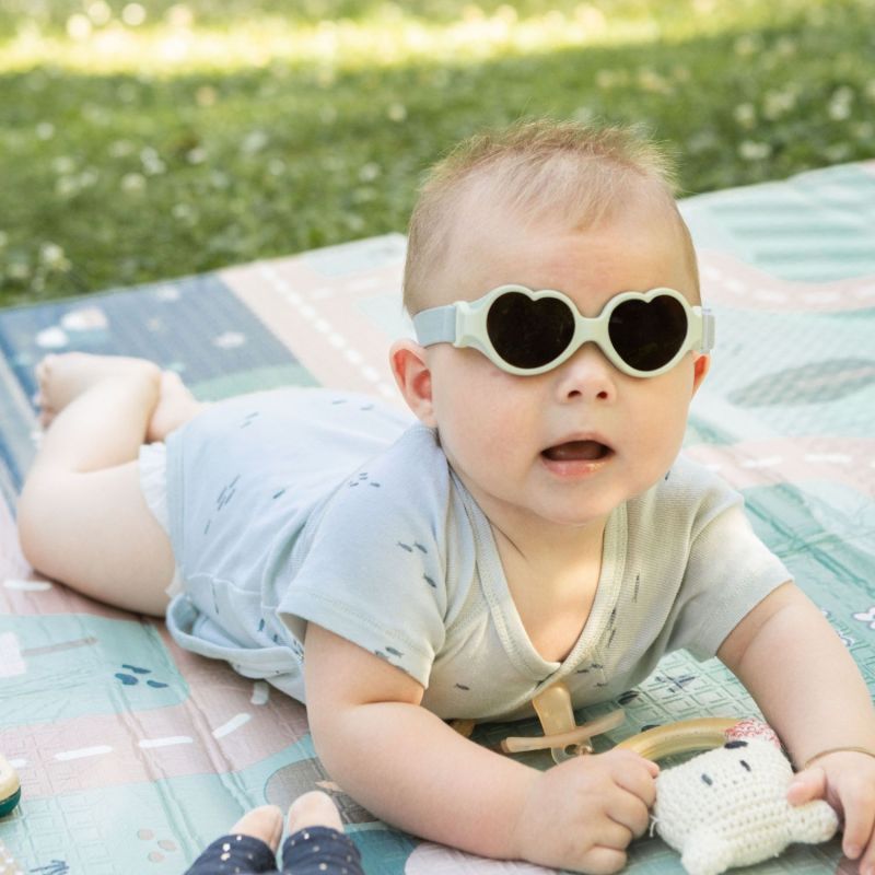 Lunettes de soleil bandeauBaby Coeur Mint (0-9 mois) Béaba Ambiance 5