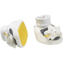 Chaussons de naissance Babyfan (0-6 mois)  par Sauthon