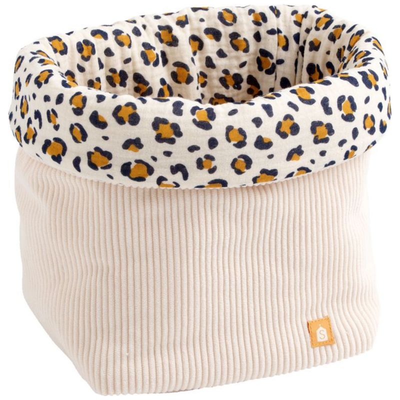 Lot de 2 paniers de rangement Léopard Sauthon Produit 4