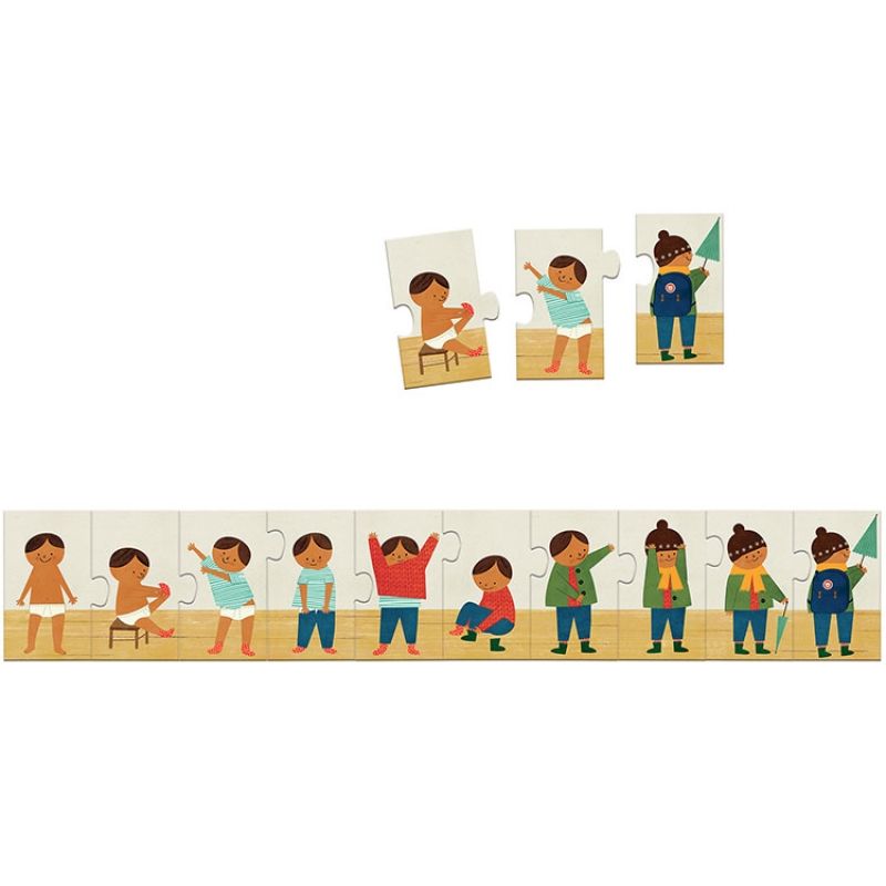 Puzzle je m'habille (10 pièces) Djeco