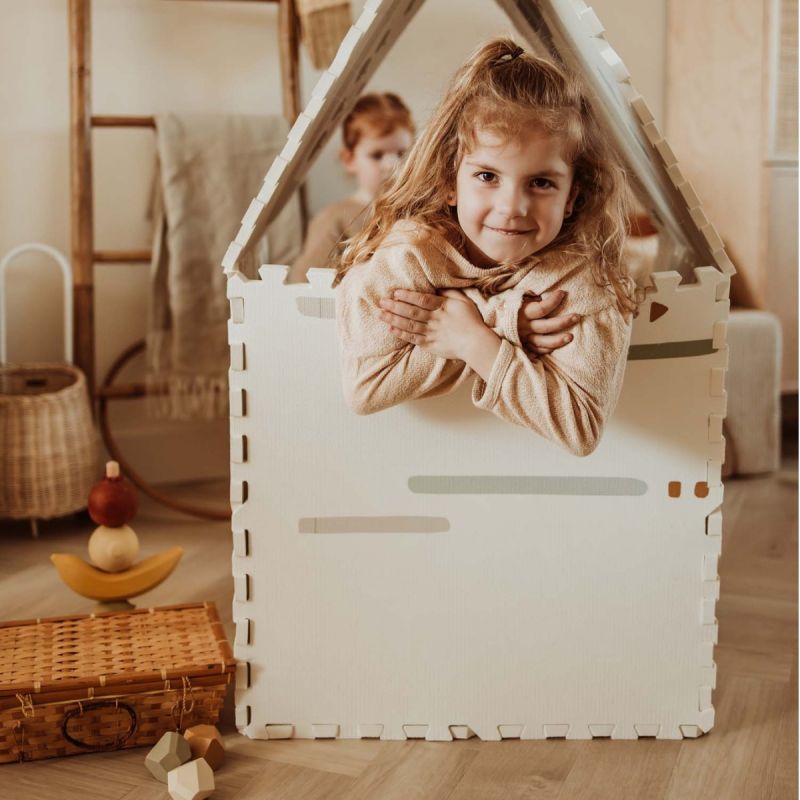 Tapis puzzle 3 en 1 Tiloo Farm (120 x 180 cm) Play&Go Ambiance 9