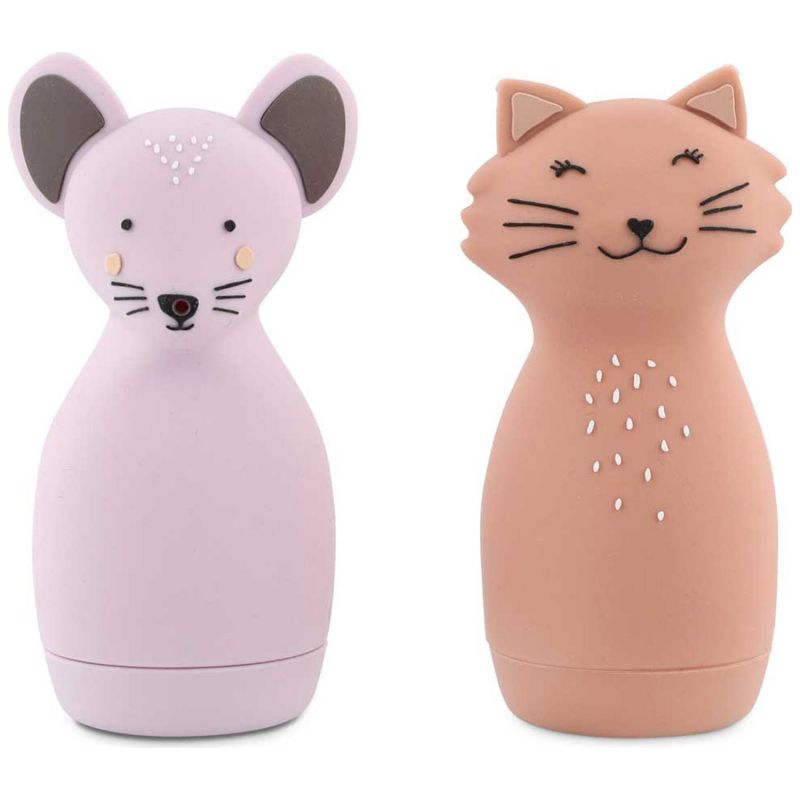 Jouets de bain aspergeur Mrs. Cat et Mrs. Mouse Trixie Produit 1