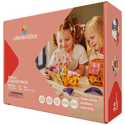 Petit kit de construction Dômes et arches Pastel (34 pièces)