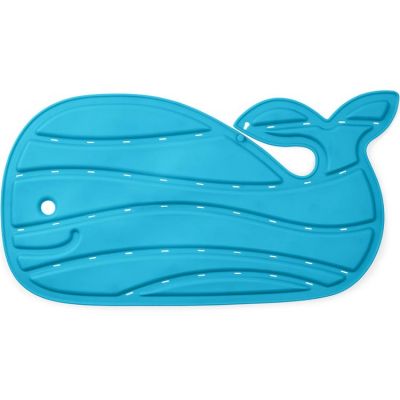 Tapis de bain Moby baleine bleu