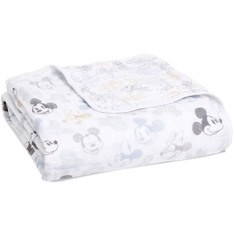 Couverture de rêve Mickey + Minnie (120 x 120 cm) aden + anais
