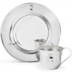 Set Miffy gobelet et assiette pour bébé acier inoxydable - Zilverstad