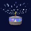 Veilleuse projecteur d'étoiles Le Petit Prince rechargeable Trousselier Ambiance 2