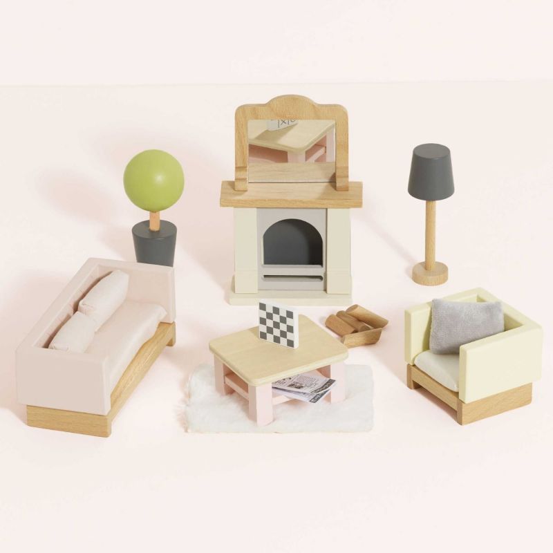 Salon pour maison de poupée en bois FSC Le Toy Van Ambiance 3
