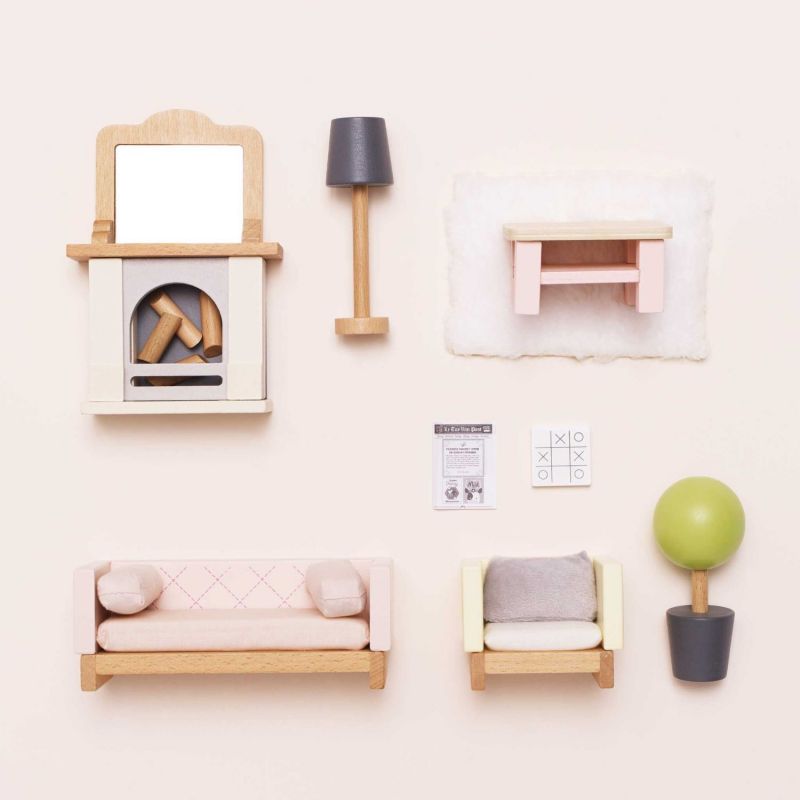 Salon pour maison de poupée en bois FSC Le Toy Van Produit ouvert 5
