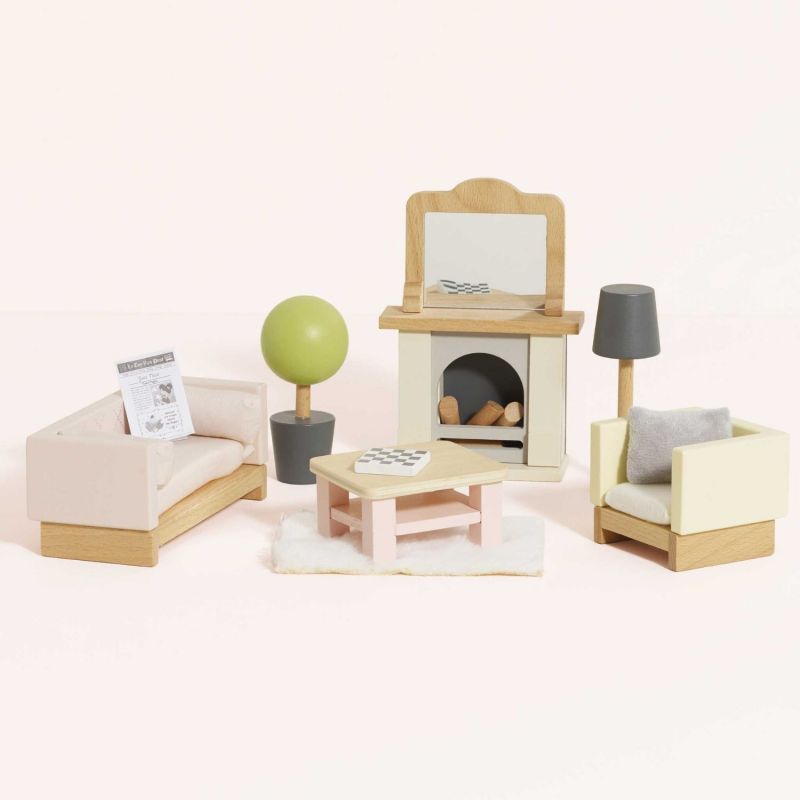 Salon pour maison de poupée en bois FSC Le Toy Van Ambiance 6