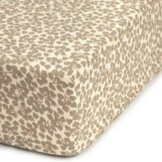 Drap housse bebé en double gaze de coton Wabi-Sabi (70 x 140 cm) Light Green Yumiko - Nobodinoz