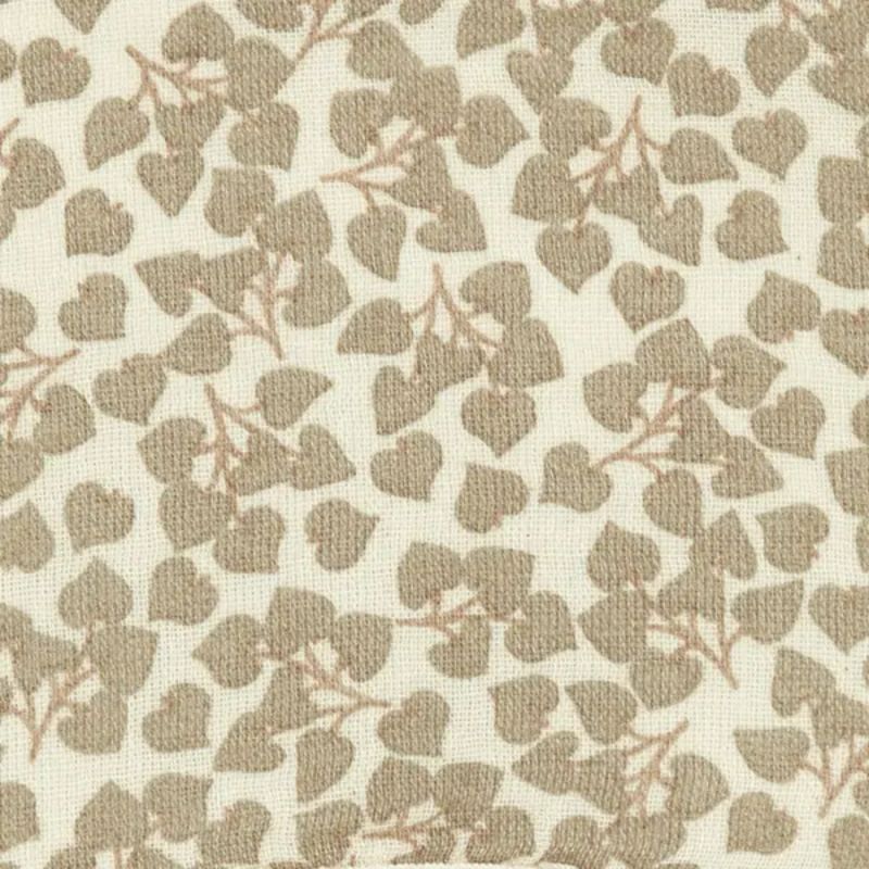 Drap housse bebé en double gaze de coton Wabi-Sabi (70 x 140 cm) Light Green Yumiko Nobodinoz Produit 3