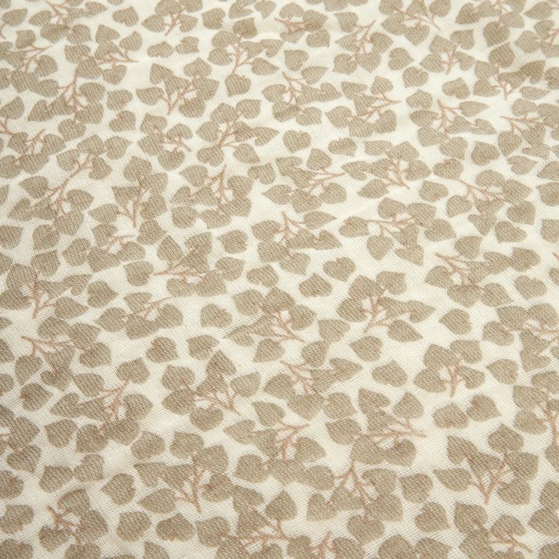 Drap housse bebé en double gaze de coton Wabi-Sabi (70 x 140 cm) Light Green Yumiko Nobodinoz Produit 4