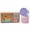 Coffret Nori 2 pots rose + violet peinture aux doigts naturelle et vegan - Neogrün