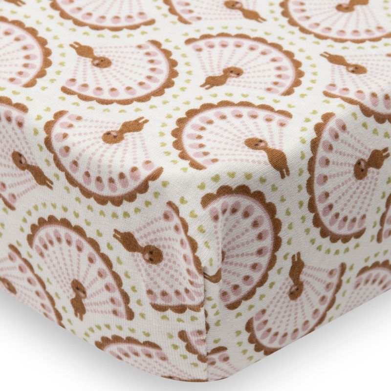 Drap housse en jersey Soft Plumes (70 x 140 cm) Jollein Produit 3