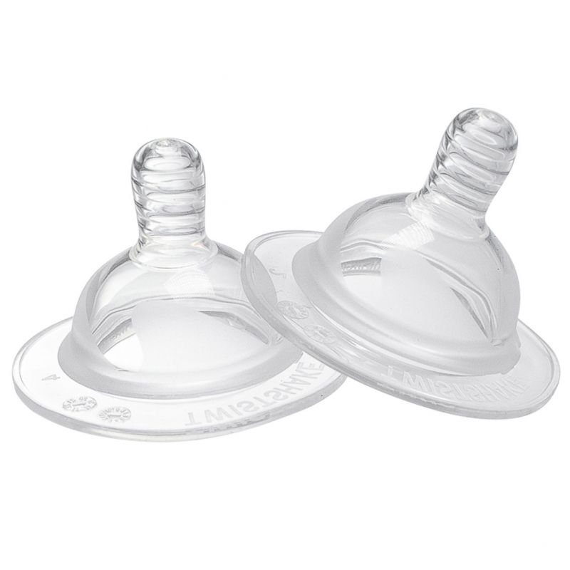 Lot de 2 tétines anti-colique débit XL Twistshake