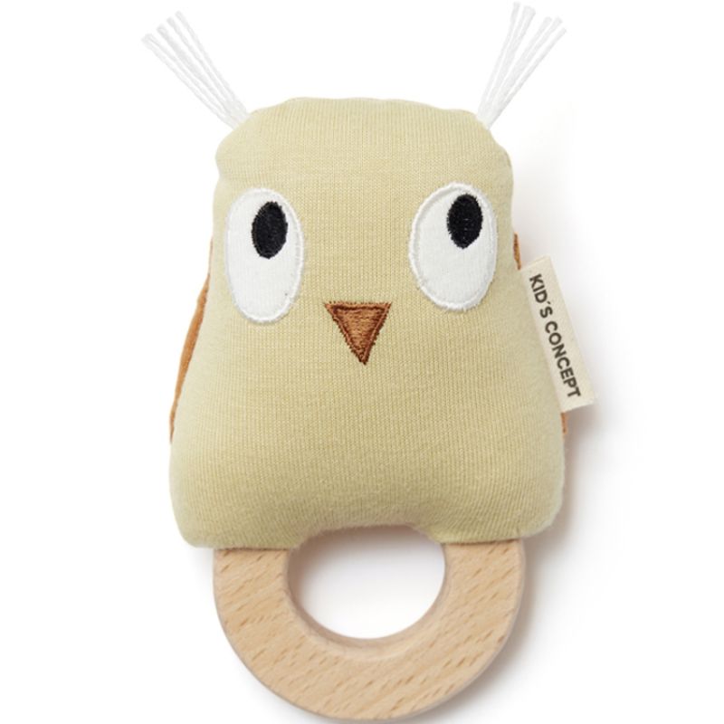 Hochet anneau en bois Edvin Kid's Concept