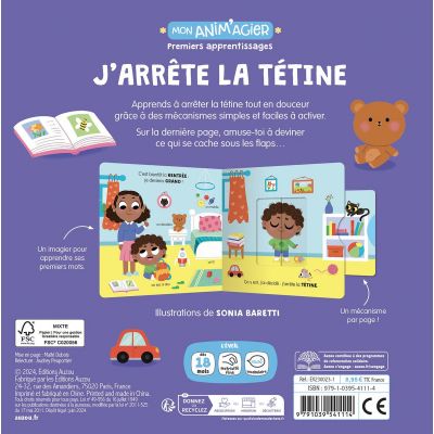 Mon anim'agier Premiers apprentissages J'arrête la tétine