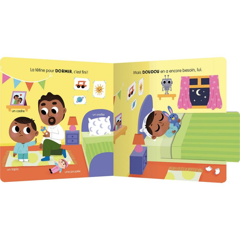 Mon anim'agier Premiers apprentissages J'arrête la tétine Auzou Editions Produit ouvert 3