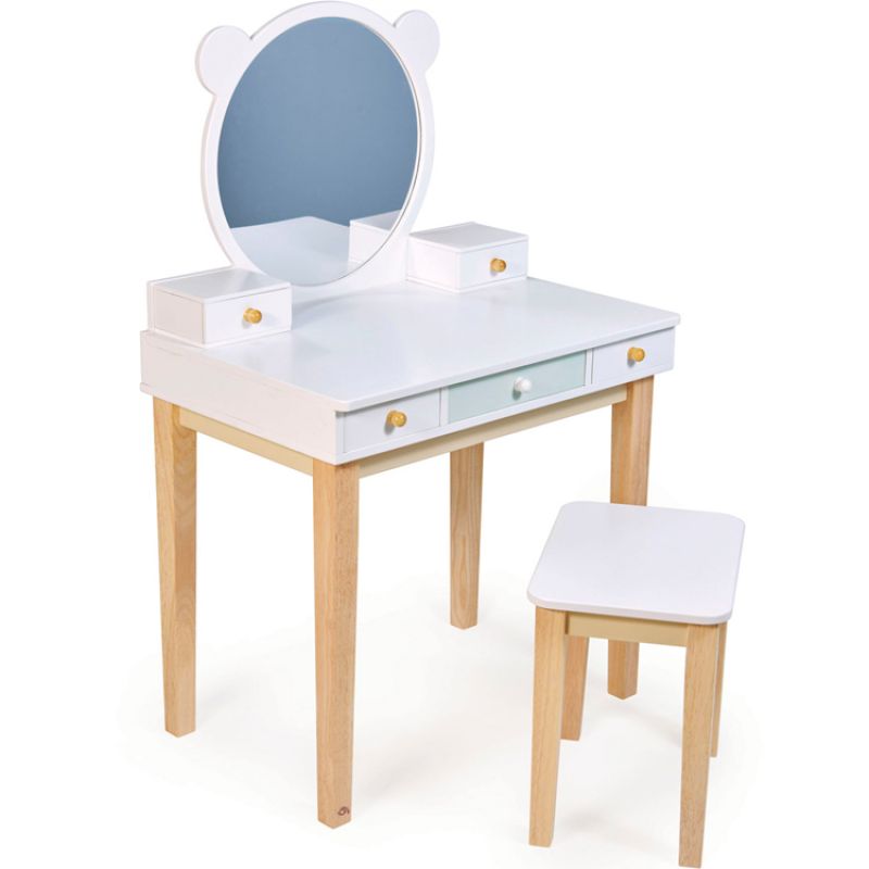 Coiffeuse + tabouret Forêt Tender Leaf