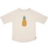 Tee-shirt anti-UV manches courtes Ananas écru (25-36 mois, taille : 98 cm) - Lässig 