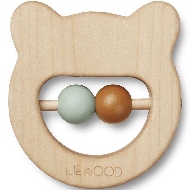 Anneau de dentition en bois Ivalu ours Liewood