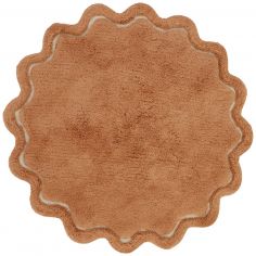 Tapis rond Sweet April Toffee (110 cm) - Nattiot