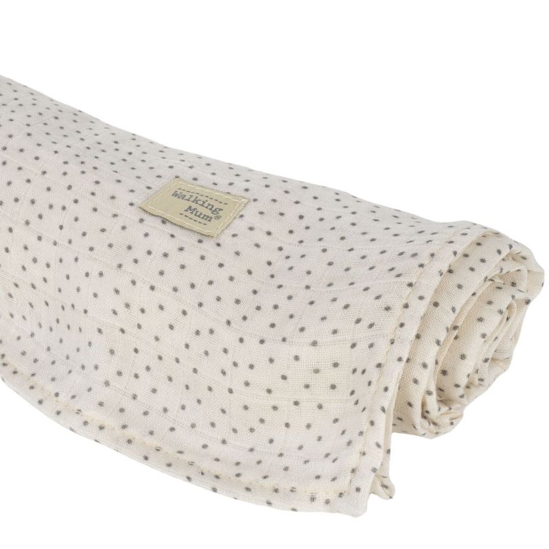 Drap-housse pour nacelle + lange Mimosa Vert Walking Mum Produit 1