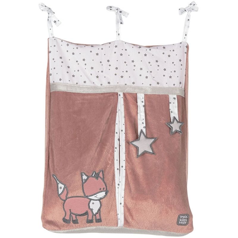 Porte couches renard Rose des sables Trois Kilos Sept