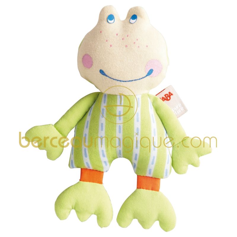 Doudou Pure Nature Grigri Grenouille Haba