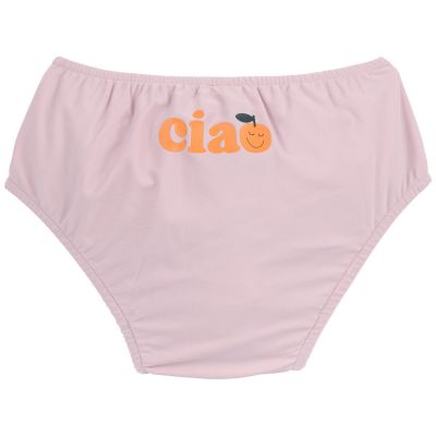 Maillot de bain anti-fuite rose pâle (7-12 mois)